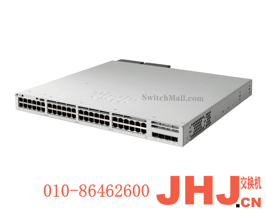 C9300L-48PF-4X-A  Catalyst 9300 48-port 1G copper with fixed 4x10G/1G SFP+ uplinks, full PoE+ Network Advantage
