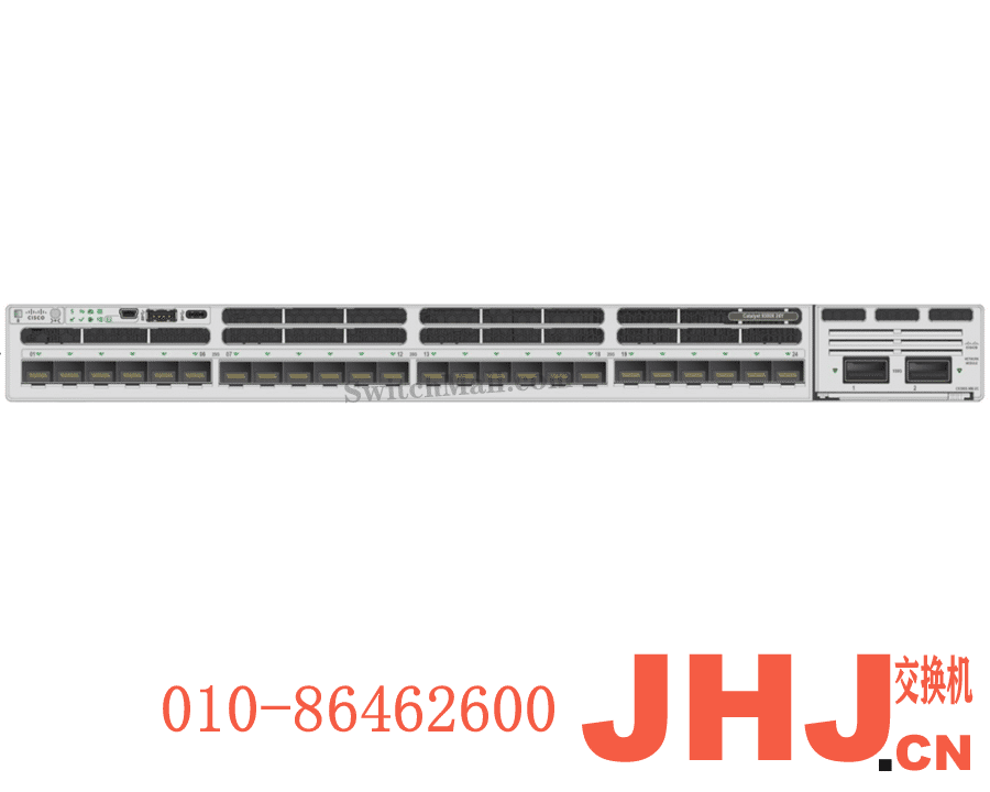 C9300X-24Y-A  Catalyst 9300 24-port 25G/10G/1G SFP28 with modular uplinks, Network Advantage