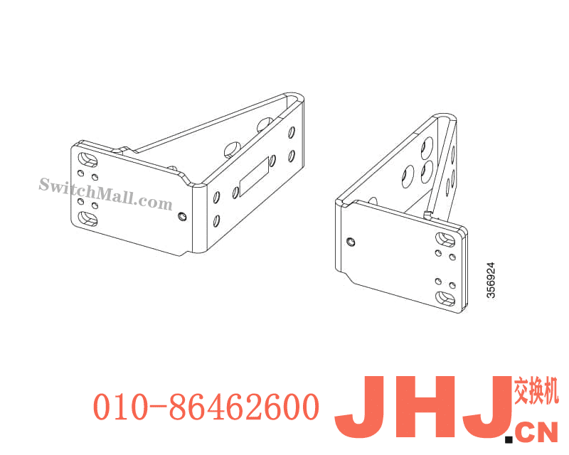 C9500-ACCKITH-23I=  Accessory Kit for Cisco Catalyst 9500 Series – High-End – 23″ rack mount