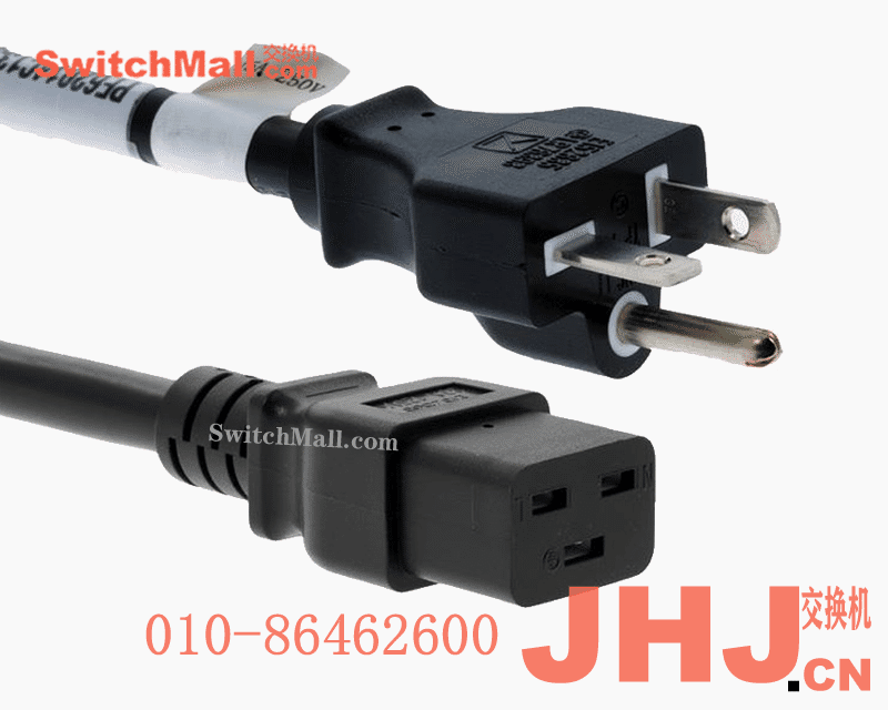 Cisco CAB-AC-2500W-US1|思科交换机电源线 |CAB-AC-2500W-US1|思科16A美国标准电源线|Power Cord, 250 VAC, 16A, straight blade NEMA 6-20 plug, United States