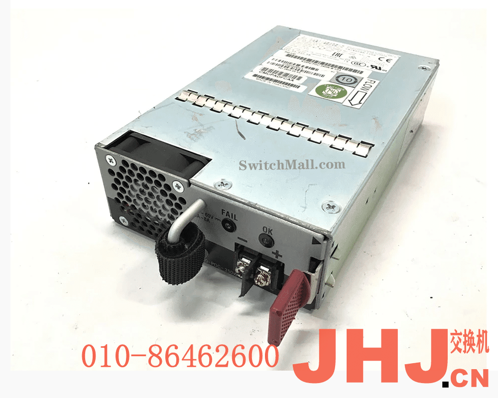 N2200-PDC-350W-B=  Cisco Nexus 2200 DC Power supply, Back-to-front airflow (Reversed airflow, port side intake), spare