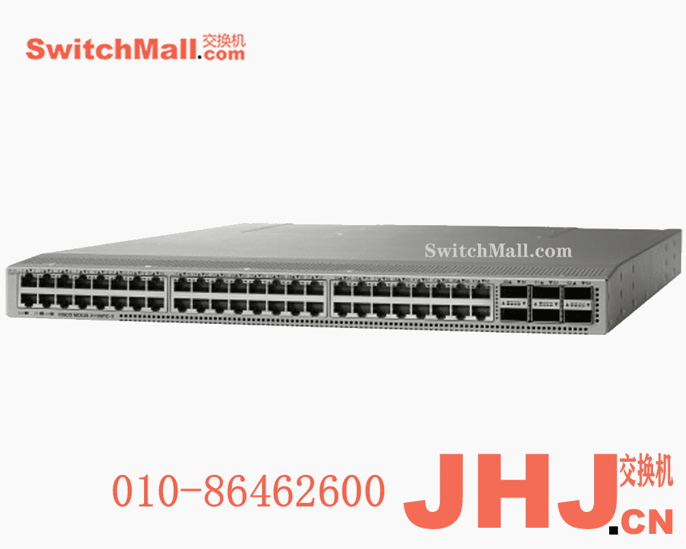 N3K-C31108TC-V  Nexus 31108TC-V, 48 10Gbase-T RJ-45 and 6 QSFP28 ports