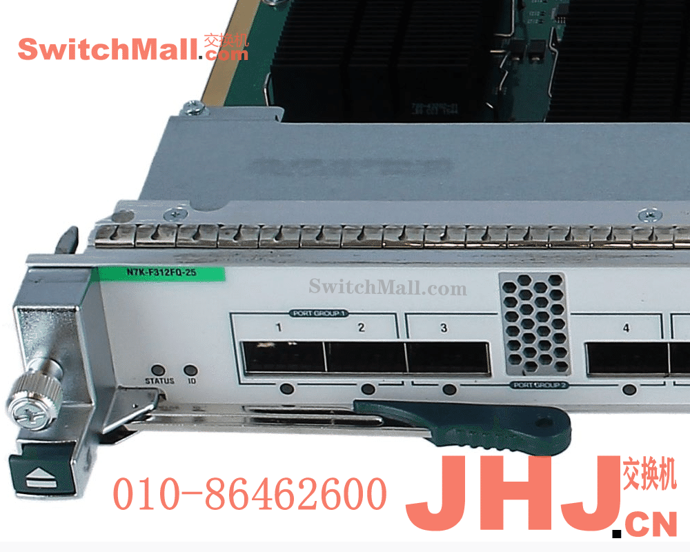 Cisco N7K-F312FQ-25=|思科Nexus 7000 F3系列 12个40G端口交换机| N7K-F312FQ-25 |思科数据中心交换机|Nexus 7000 F3-Series 12-Port 40G Ethernet Module (req. QSFP+ modules)
