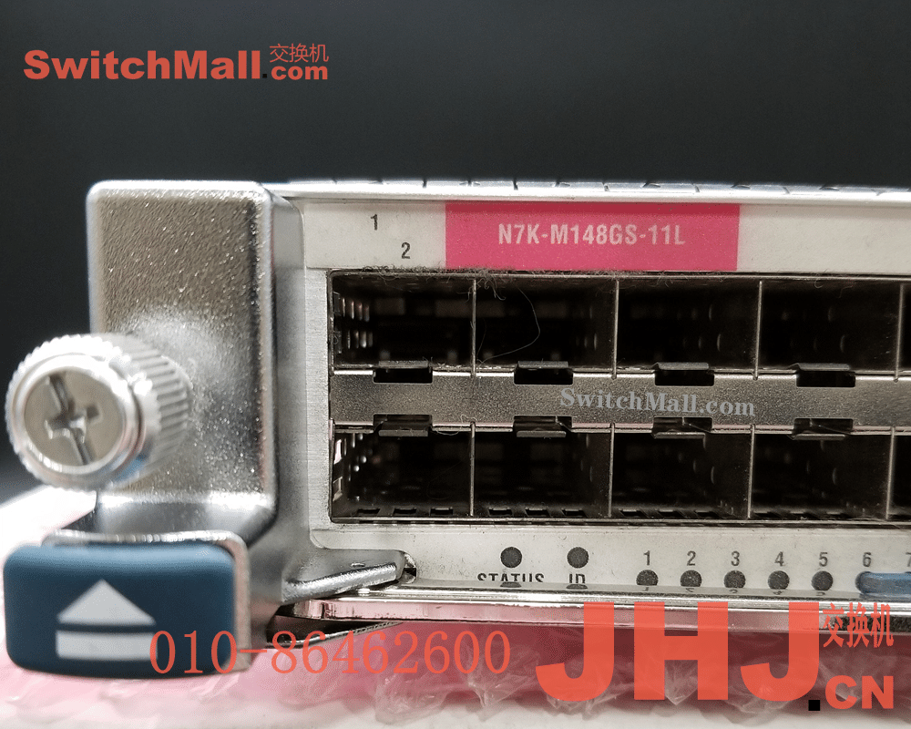 Cisco N7K-M148GS-11L|48个千兆光口SFP模块| N7K-M148GS-11L |思科数据中心交换机扩展模块|Cisco Nexus 7000 M1-Series 48-port Gigabit Ethernet Module with XL Option (SFP optics)
