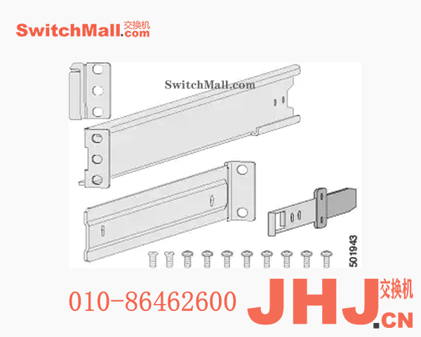 NXK-ACC-RMK-2RU=  Nexus 3K/9K Fixed Rack Mount Kit front and rear removal