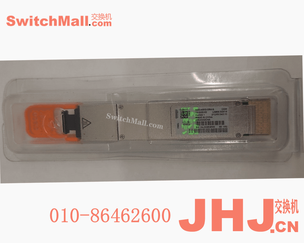 QDD-400G-DR4-S= | 思科400G光模块 | 500m | Cisco  QDD-400G-DR4-S| Cisco 400G QSFP-DD Cable and Transceiver Modules | 400G QSFP-DD Transceiver, 400GBASE-DR4, MPO-12, 500m parallel SMF