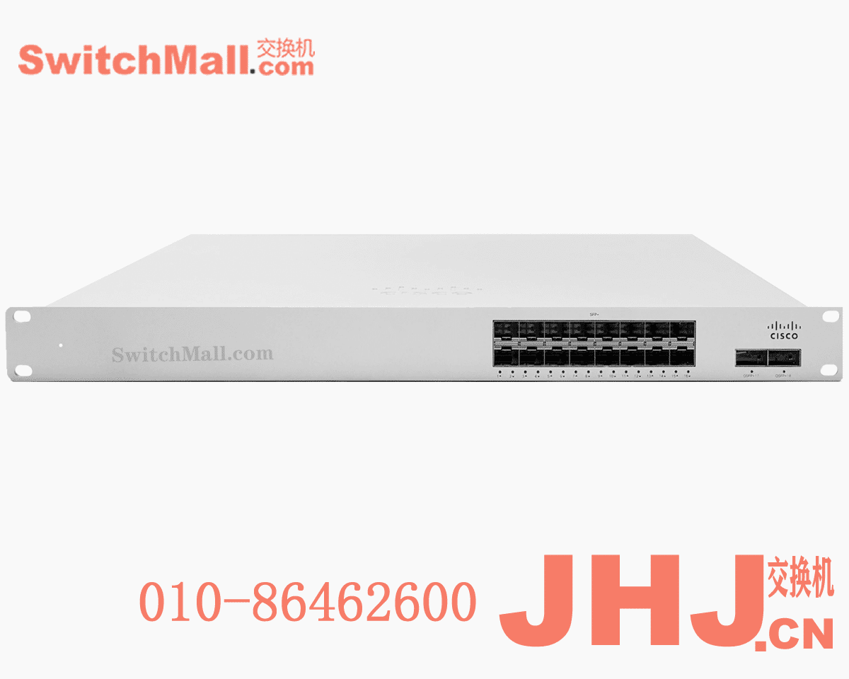 MS425-16-HW= | 思科Meraki MS系列云管理交换机 |  Cisco MS425-16-HW |  Meraki交换机16个万兆SFP+光口   |  Meraki MS425-16 L3 Cld-Mngd 16x 10G SFP+ Switch.
