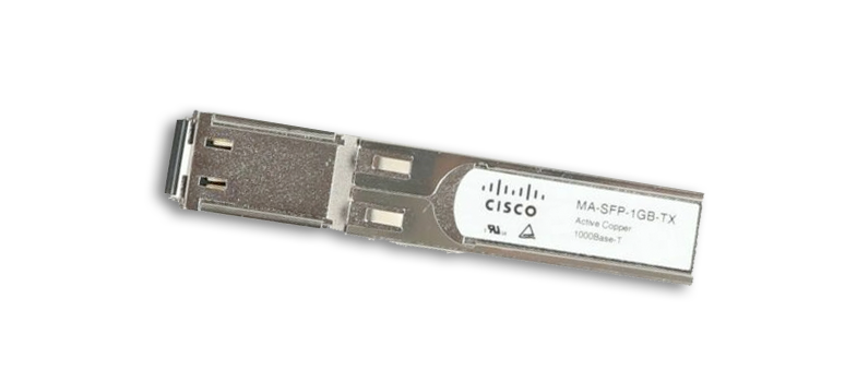 MA-SFP-1GB-TX= | 思科Meraki MS系列云管理交换机 |  Cisco MA-SFP-1GB-TX | Meraki光口转电口模块   |
