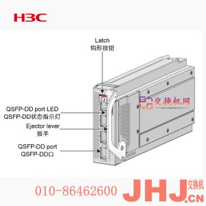 S9820-64H   华三高密度100GE以太网交换机  S9820-64H：支持64个100GE QSFP28以太网端口LSWM1M4CD